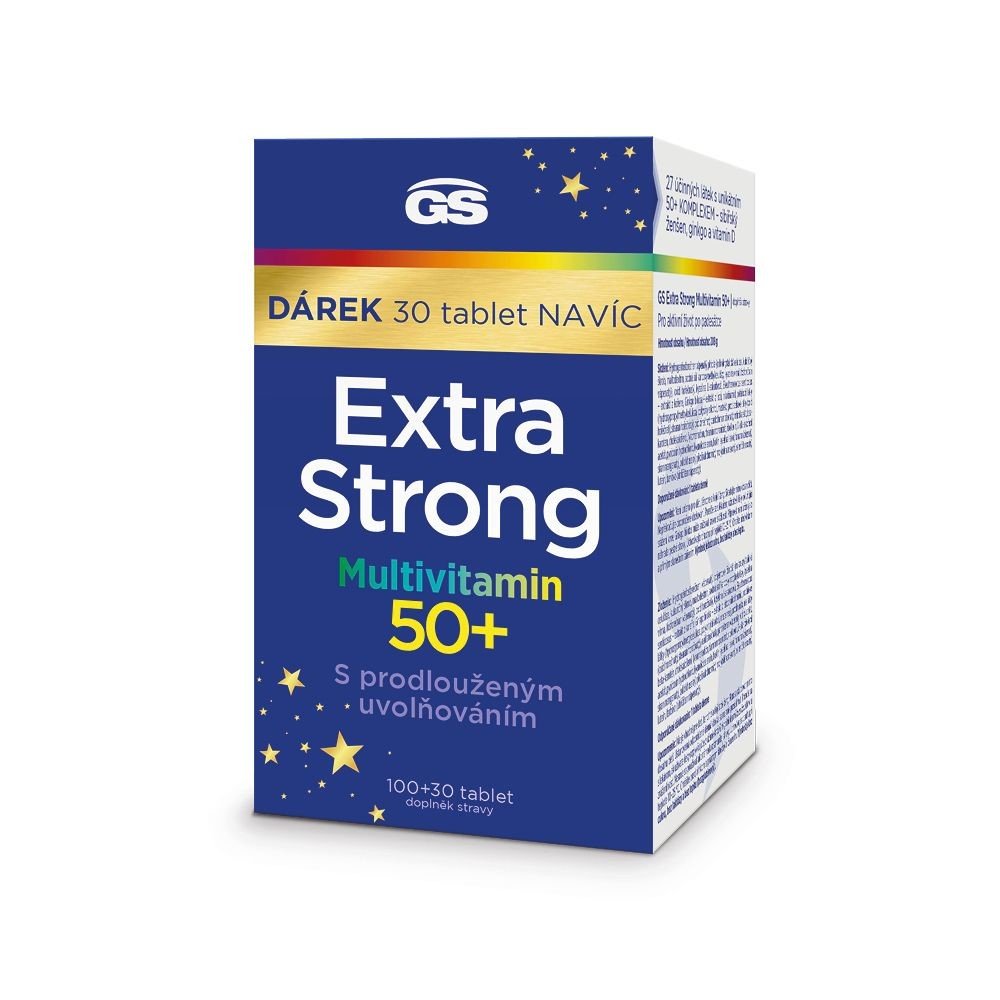 Gs Extra Strong Multivit. 50+tbl.100+30 Dárek 2023