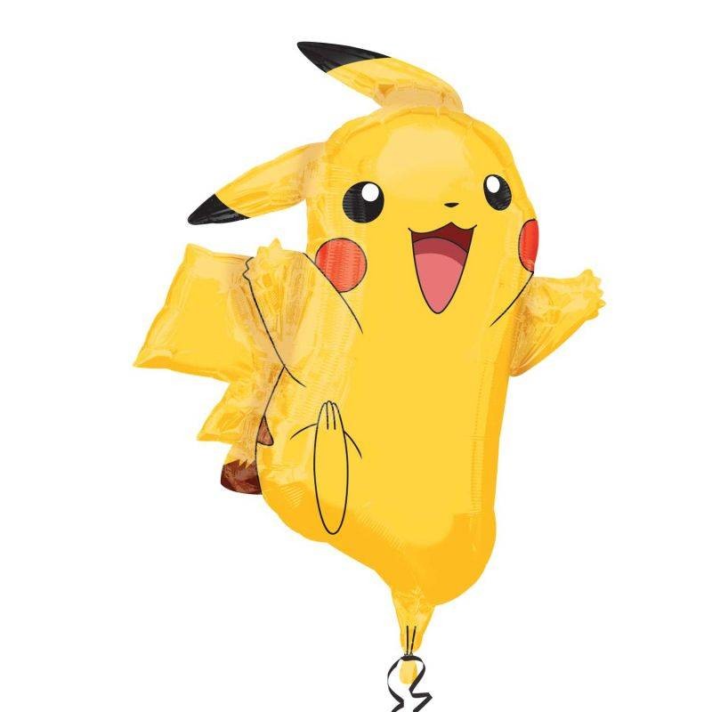 Fóliový balónek pikachu, 62cm - Amscan