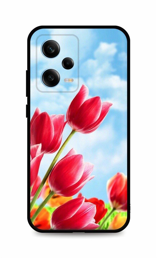 Kryt TopQ Xiaomi Redmi Note 12 Pro+ 5G Tulips 106819