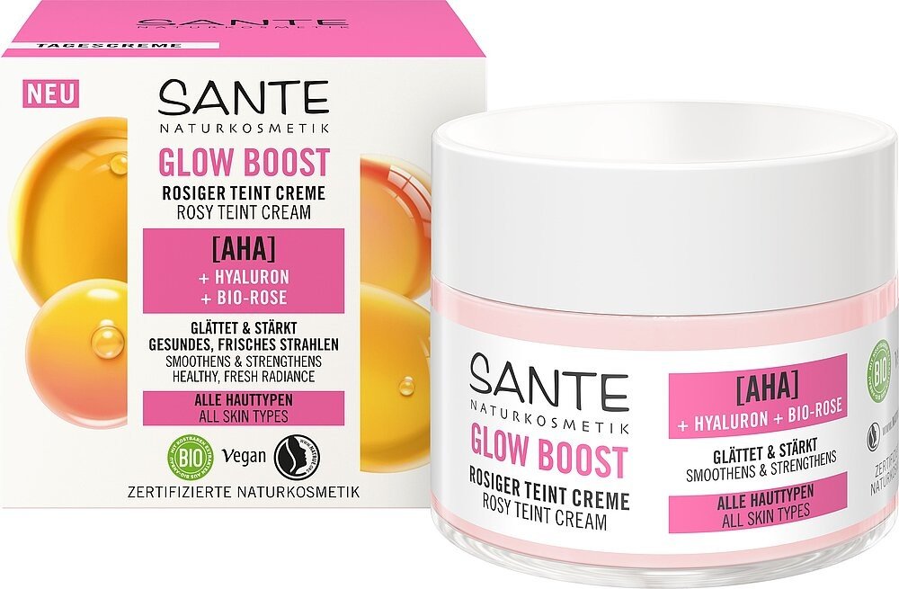 Sante Pleťový krém ROSY GLOW BOOST 50ml