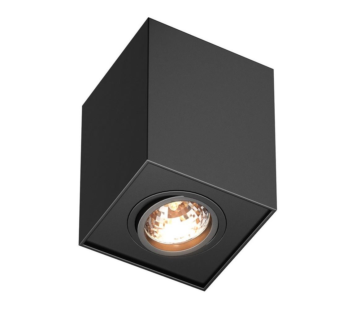 Zuma Line Zuma Line 89200-BK - Bodové svítidlo QUADRO 1xGU10/50W/230V černá