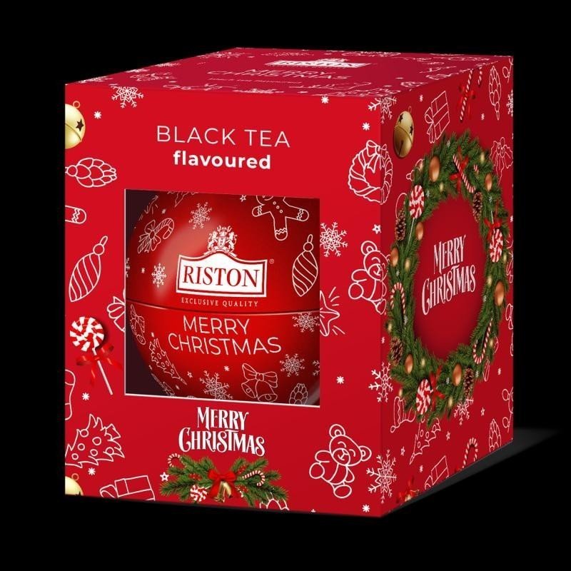 RISTON Merry Christmas v plechové kouli (40g)