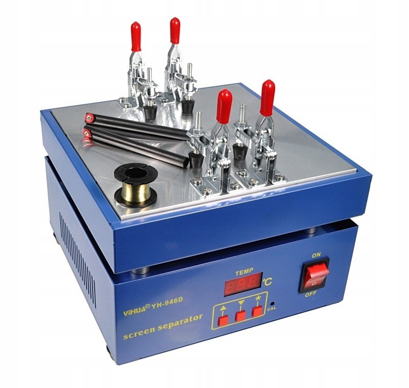 Ohřívač separátor opravy LCD Loca Yihua 946D