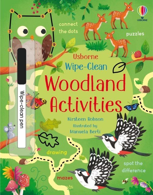 Wipe-Clean Woodland Activities (Robson Kirsteen)(Paperback / softback)