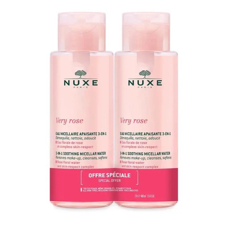 Nuxe Sada zklidňujících micelárních vod Very Rose Soothing Micellar Water