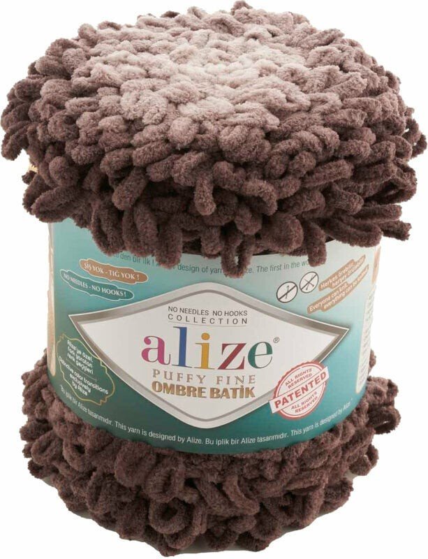 Alize Puffy Fine Ombre Batik 7243 Mocca