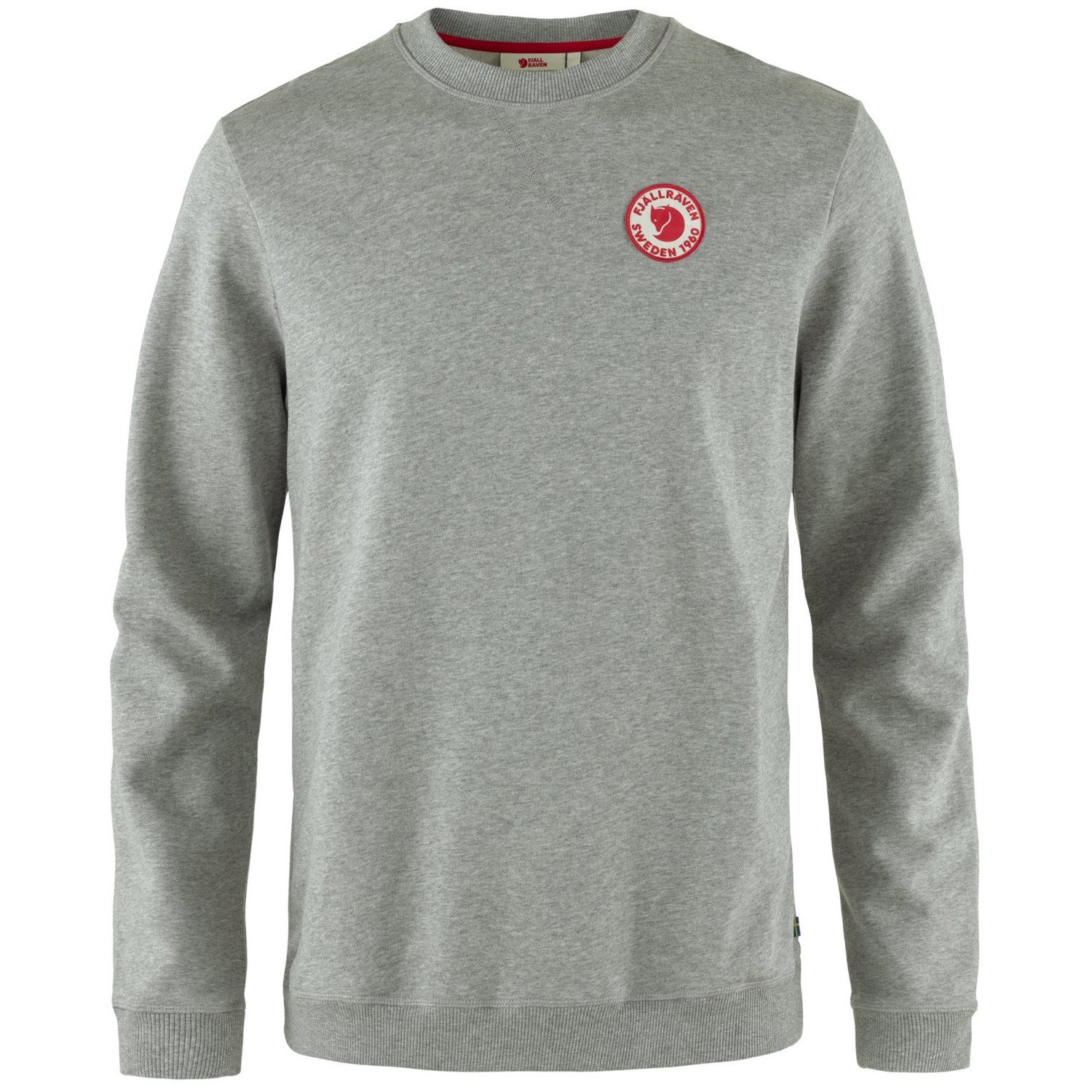 Pánský svetr Fjällräven 1960 Logo Badge Sweater Velikost: L / Barva: světle šedá