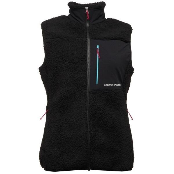 Northfinder CLEO Dámská vesta, černá, velikost XS