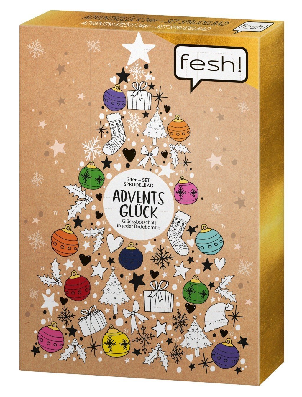 Adventní kalendář Šumivé bomby - KTN