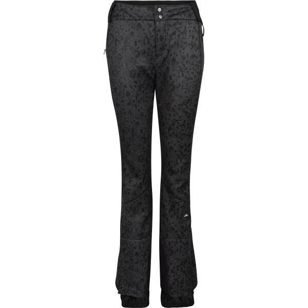 O'Neill BLESSED PANTS AOP Dámské lyžařské/snowboardové kalhoty, tmavě šedá, velikost L