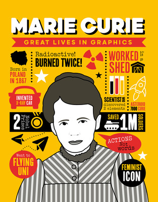 Great Lives in Graphics: Marie Curie (Graphics Great Lives in)(Pevná vazba)