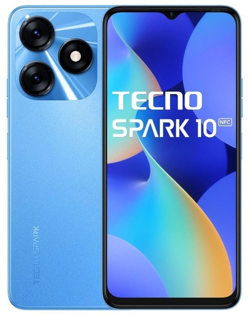 Tecno smartphone Spark 10 Nfc 4Gb/128gb Meta Blue