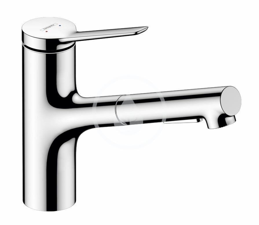 Hansgrohe 74821000 - Dřezová baterie s výsuvnou sprškou, sBox, chrom