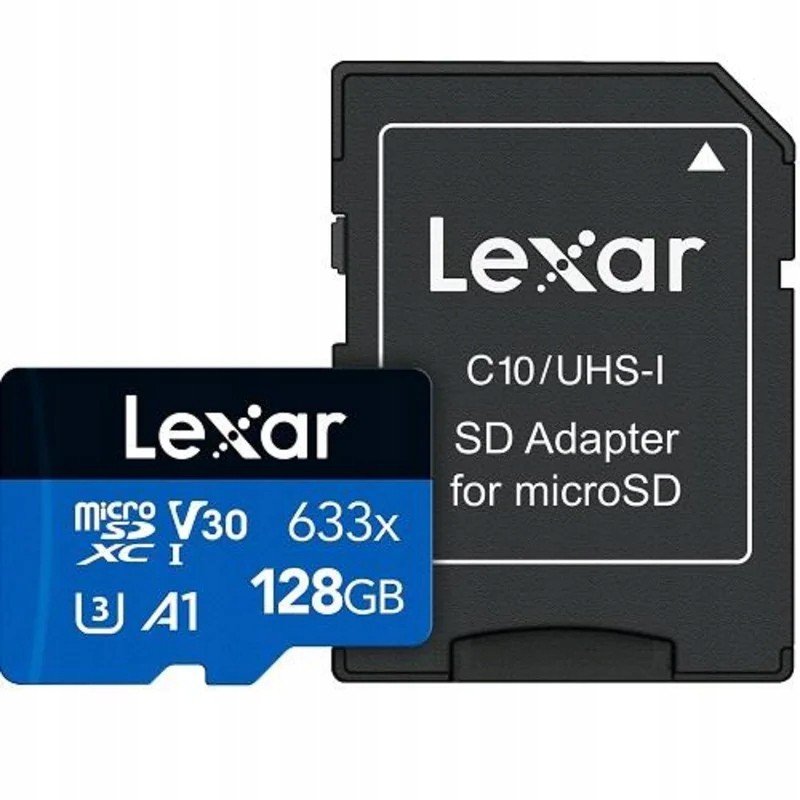 Memory Micro Sdxc 128GB Uhs-i/w/adaptér