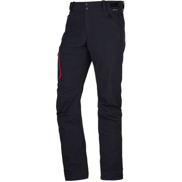 Northfinder VERN Pánské turistické kalhoty, černá, velikost XXL