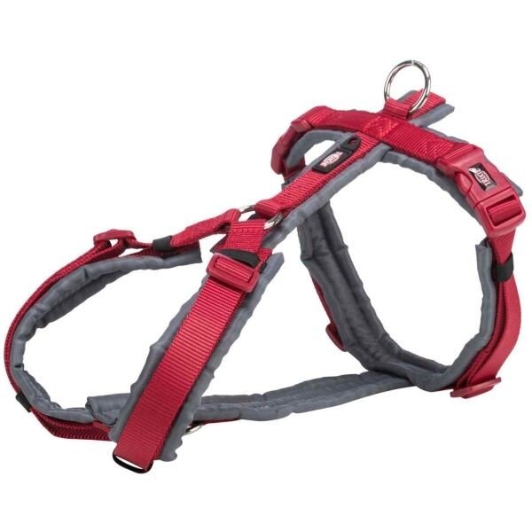 TRIXIE PREMIUM DOG HARNESS S-M Postroj, tmavě šedá, velikost UNI