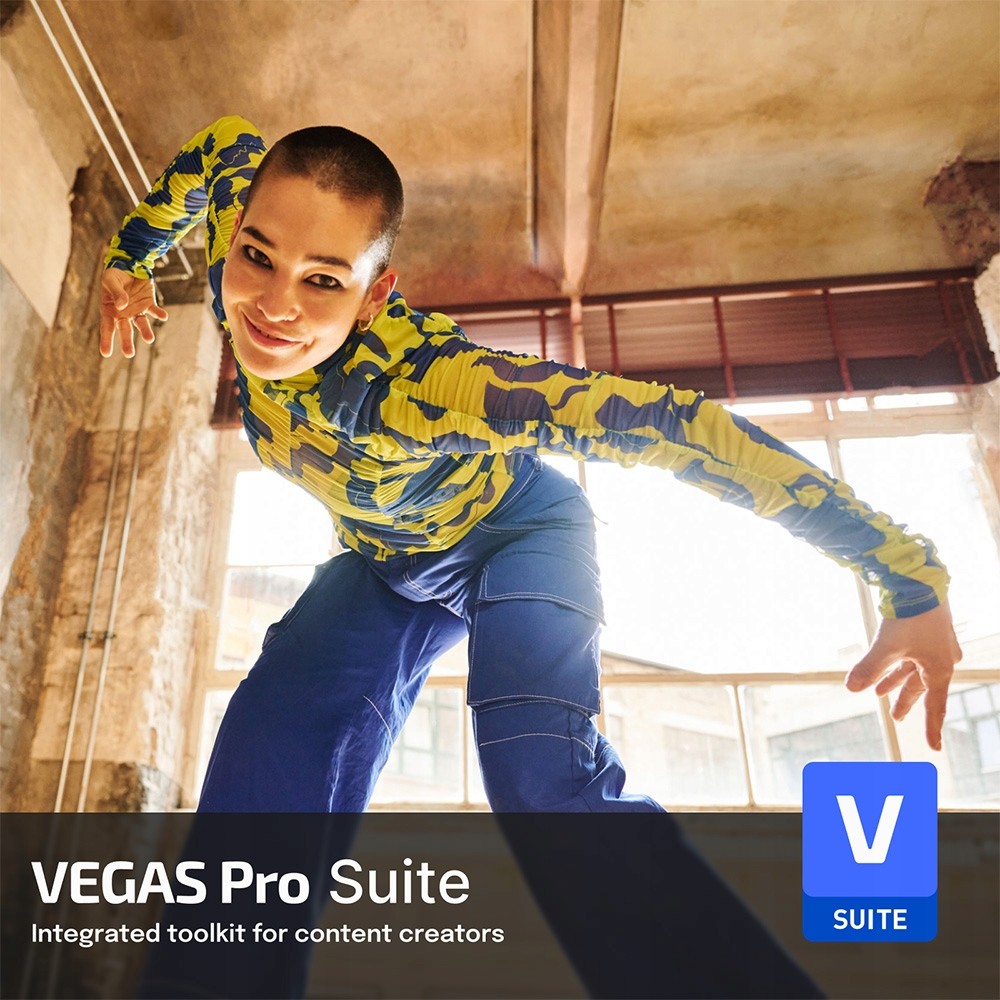 Vegas Pro Suite 21 elektronická licence komerční doživotní 5 programů
