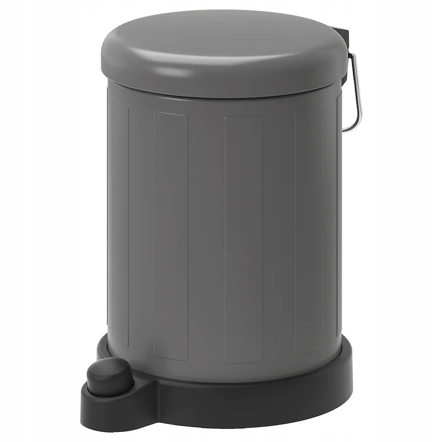 Ikea Toftan Koupelnový odpadkový koš tmavě šedá 4L