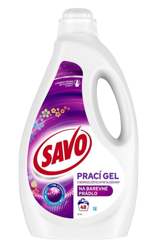 Savo gel na barevné prádlo 48 praní