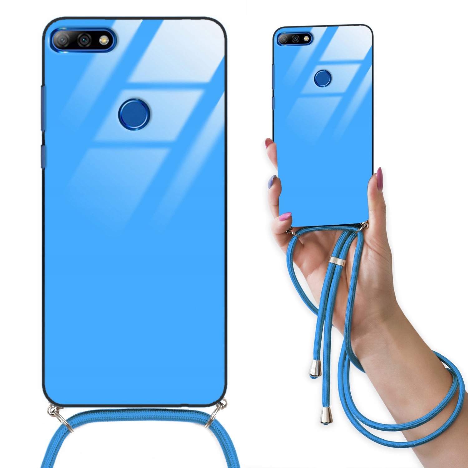 Crossglam Blue pro Huawei Y7 Prime 2018 Case