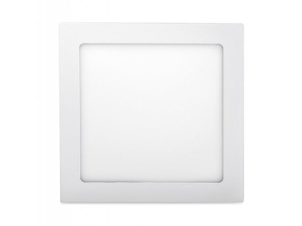 LED Solution Bílý vestavný LED panel hranatý 170 x 170mm 12W Economy Barva světla: Denní bílá 10484