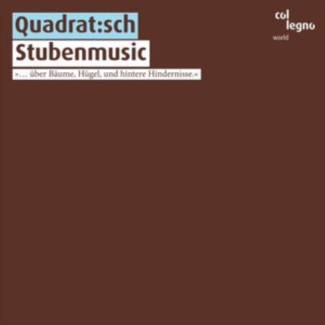 Quadrat:sch: Stubenmusic (CD / Album)