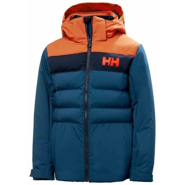 Helly Hansen CYCLONE Chlapecká lyžařská bunda, modrá, velikost 12