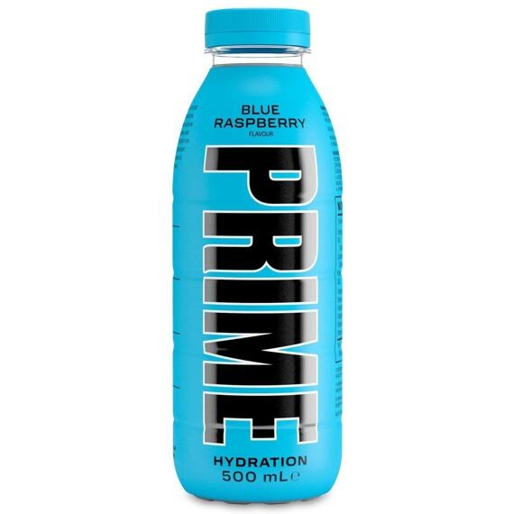 PRIME hydratační drink s příchutí modré maliny 500 ml UK
