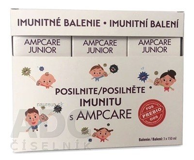 Ampcare Junior Imunitní Balení 3x150ml