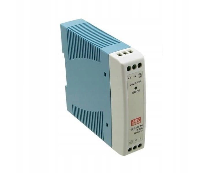 WMDR10-24 Spínaný napájecí zdroj na lištu 24V 0.42A