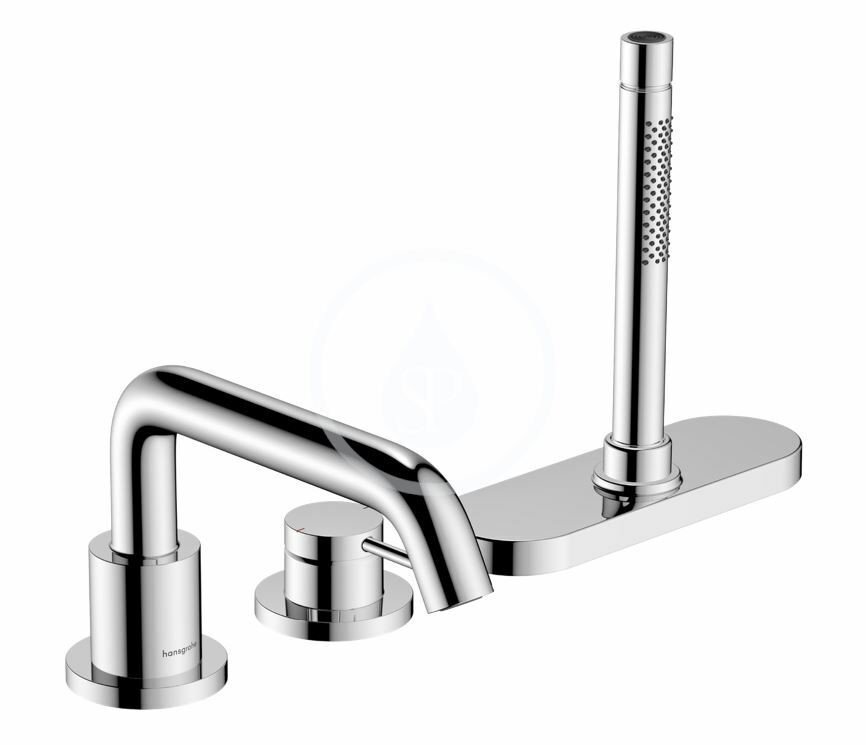 Hansgrohe 73447000 - Baterie na okraj vany, 3-otvorová instalace, sBox, chrom