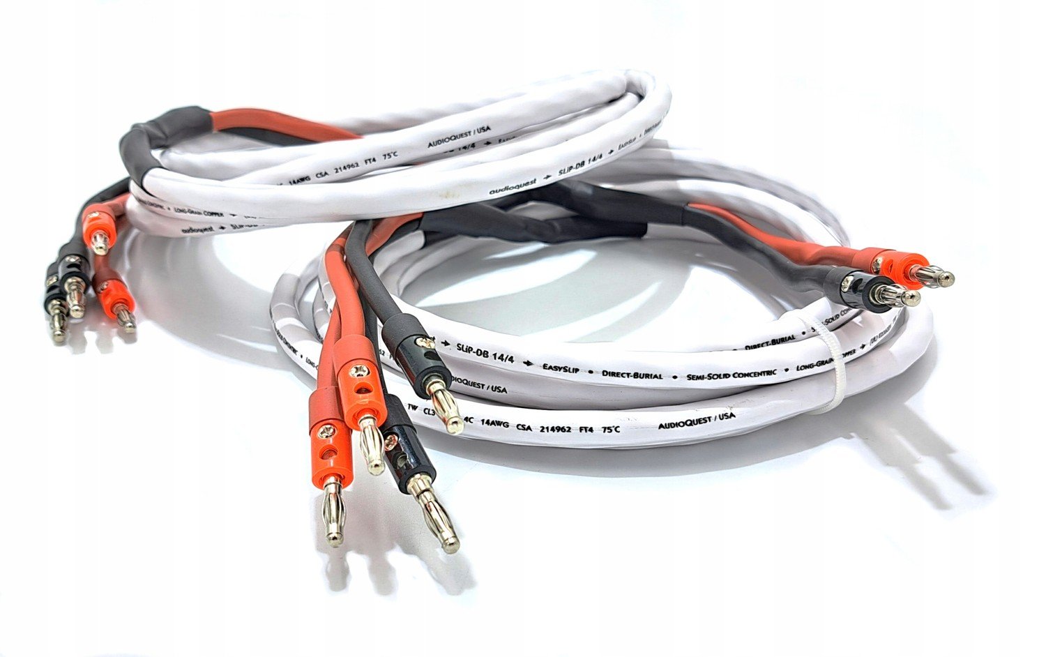 Acoustique Quality Audioquest reproduktorový kabel Bi-wiring Délka 3 metry