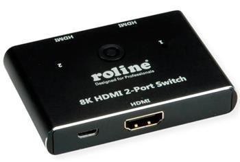 Roline Přepínač HDMI 2:1, 8K@60Hz