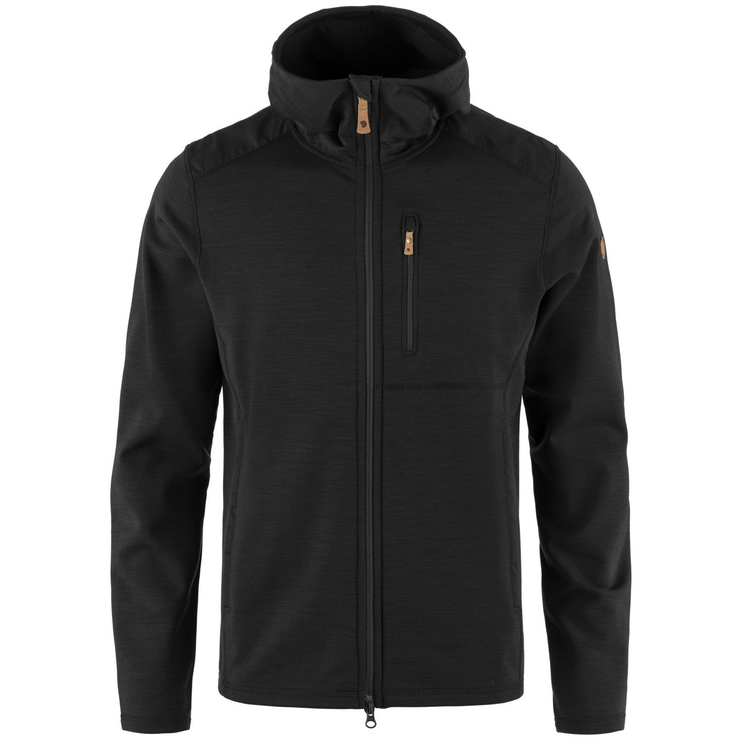 Pánská mikina Fjällräven Keb Fleece Hoodie Velikost: L / Barva: černá