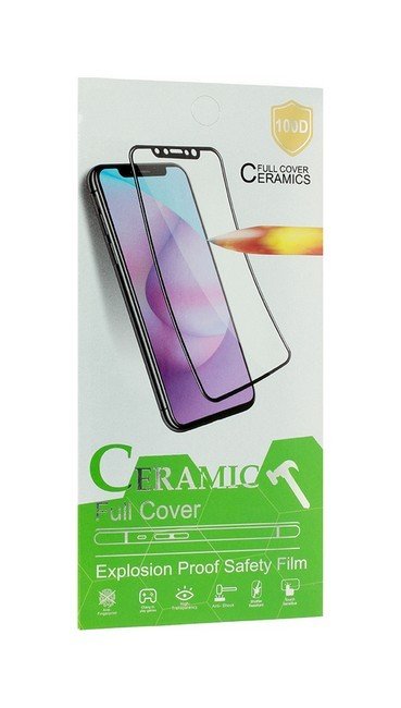 Fólie na displej Ceramic pro iPhone 15 Pro Max Full Cover černá 107941