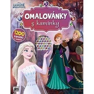 Ledové království - Omalovánky s kamínky