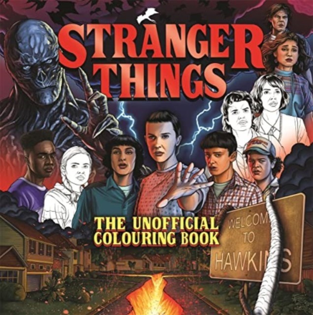 Stranger Things: The Unofficial Colouring Book (Igloo Books)(Paperback / softback)