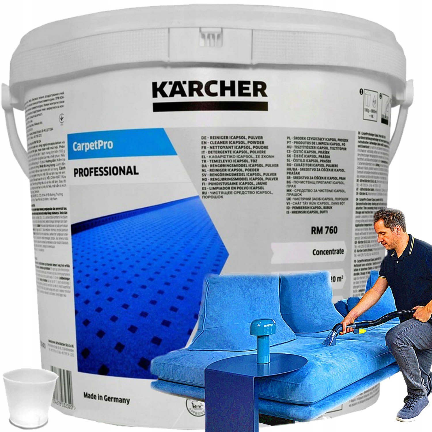 Karcher Rm 760 Prací Prášek 10 Kg Do Puzzi 10 8