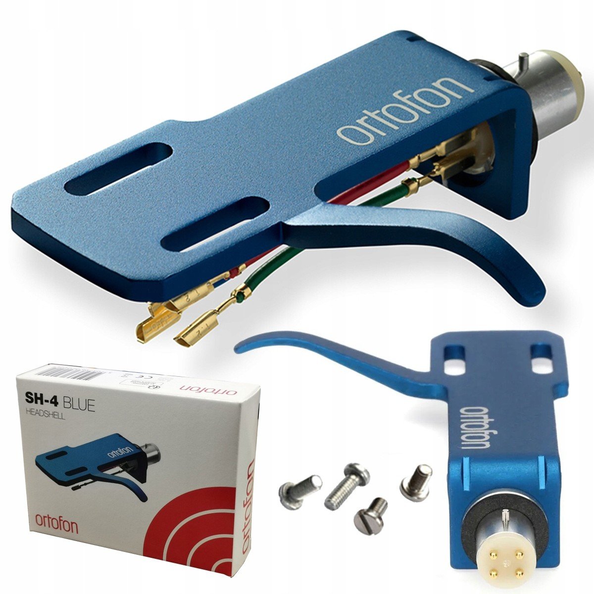 Ortofon SH-4 Blue Headshell Držák Vložky Košík