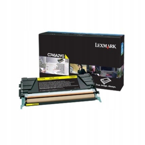 Toner Lexmark C746A3YG žlutý (yellow)