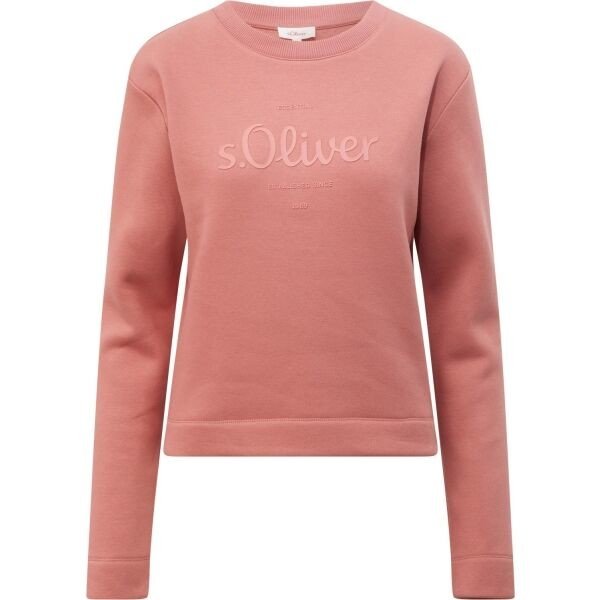 s.Oliver RL SWEATSHIRT Dámská mikina, růžová, velikost 42
