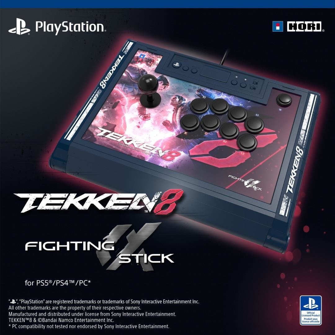 Hori PS5 PS4 Pc Bojová Hůl Tekken 8 (hayabusa)