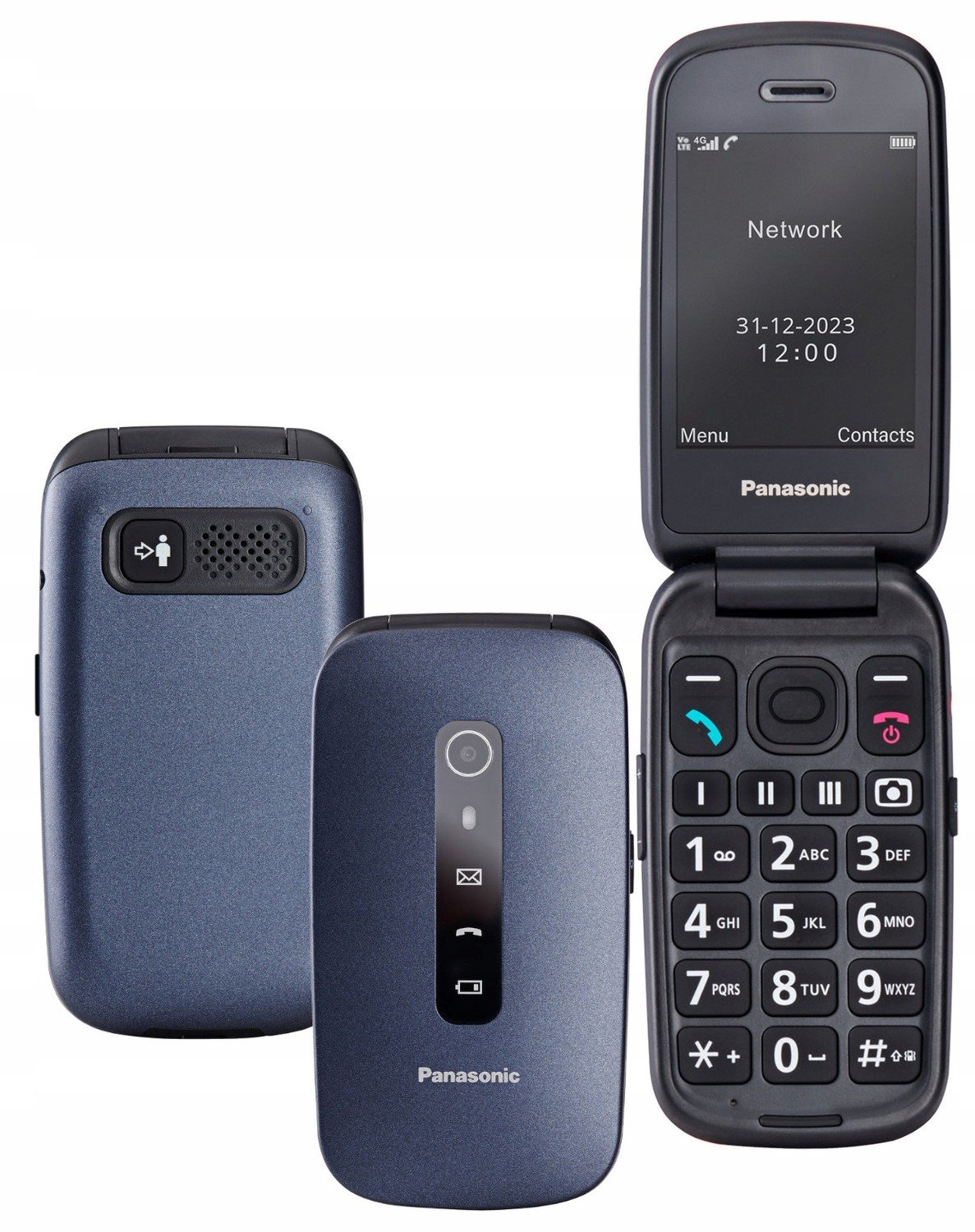 Mobilní telefon Panasonic KX-TU550 Exc modrý