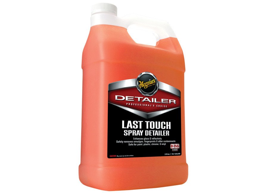 Meguiar's Last Touch Spray Detailer - detailer pro odstranění lehkých nečistot, lubrikaci laku a posílení lesku 3,78L