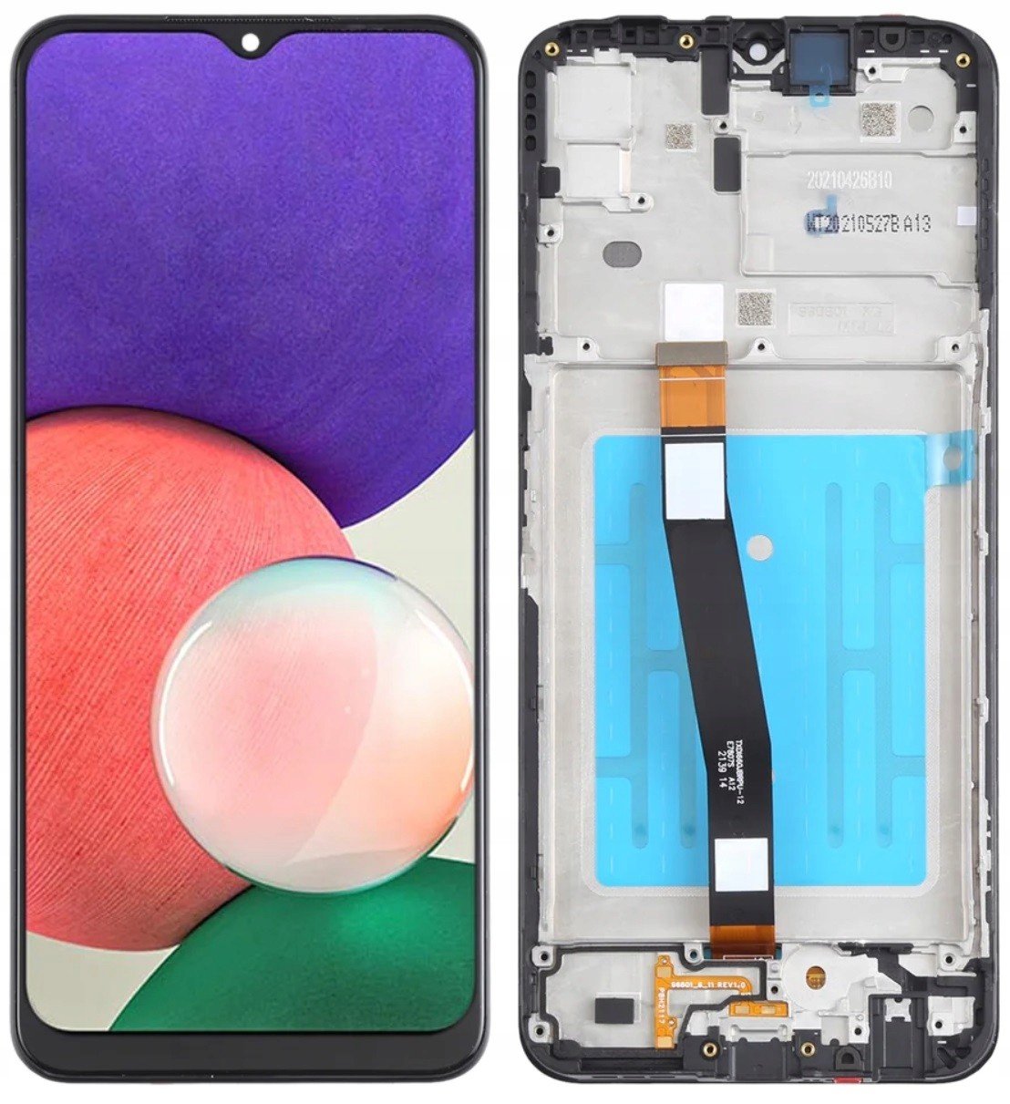 Originální LCD displej Samsung A22 5G A226 SM-A226 Ips rámeček černý