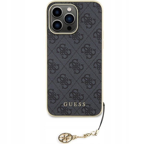 Pouzdro Guess 4G pouzdro přívěsek klíčenka Charms pro Apple iPhone 15 Pro Max
