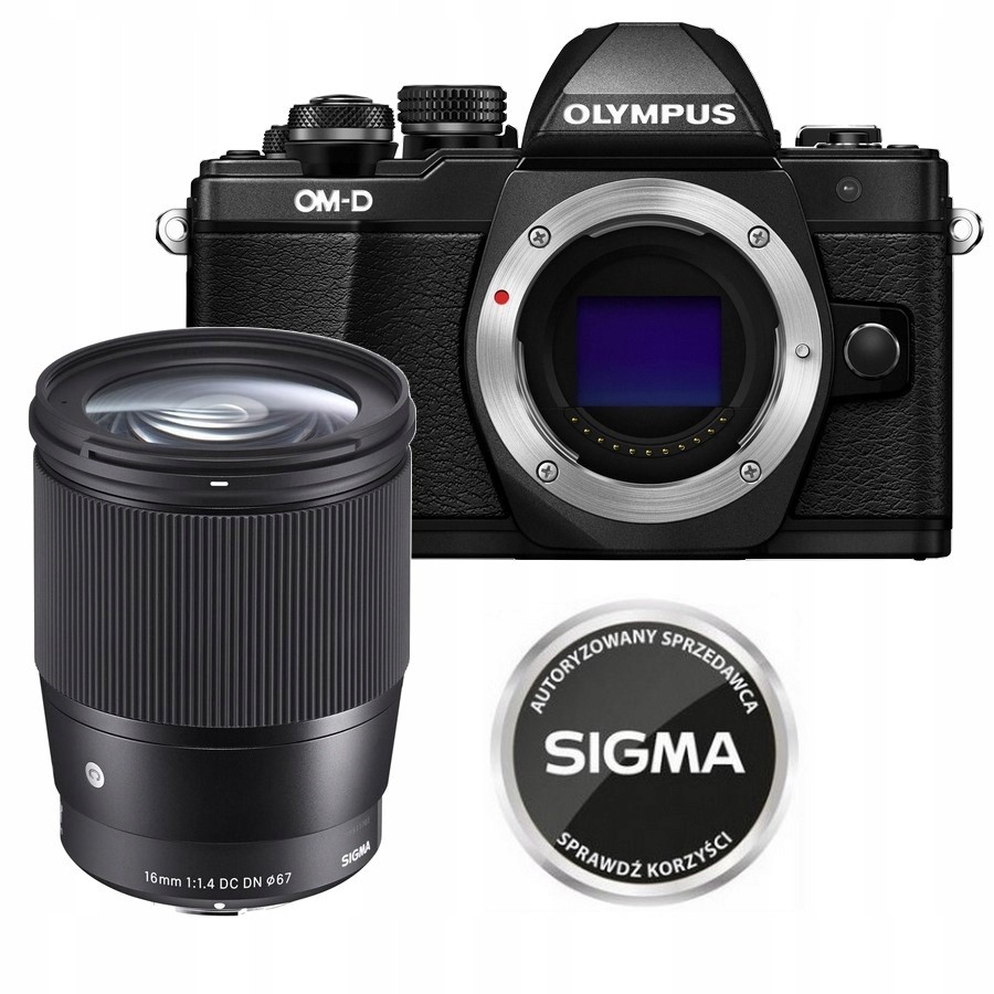 Fotoaparát Olympus E-M10 Mark III S Objektiv Sigma 16mm 1.4