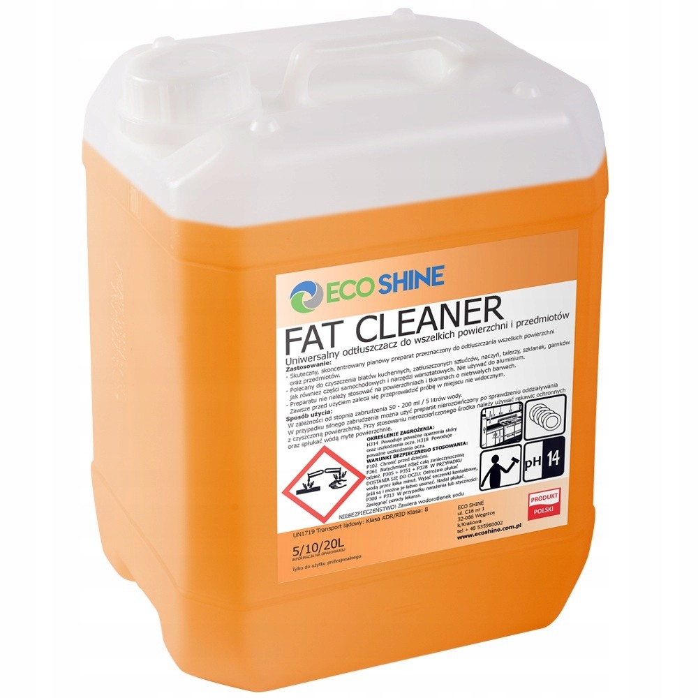 Eco Shine Fat Cleaner 5 L Univerzální Odmašťovač