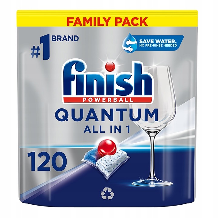 Finish Quantum Kapsle do myčky Fresh 120 ks
