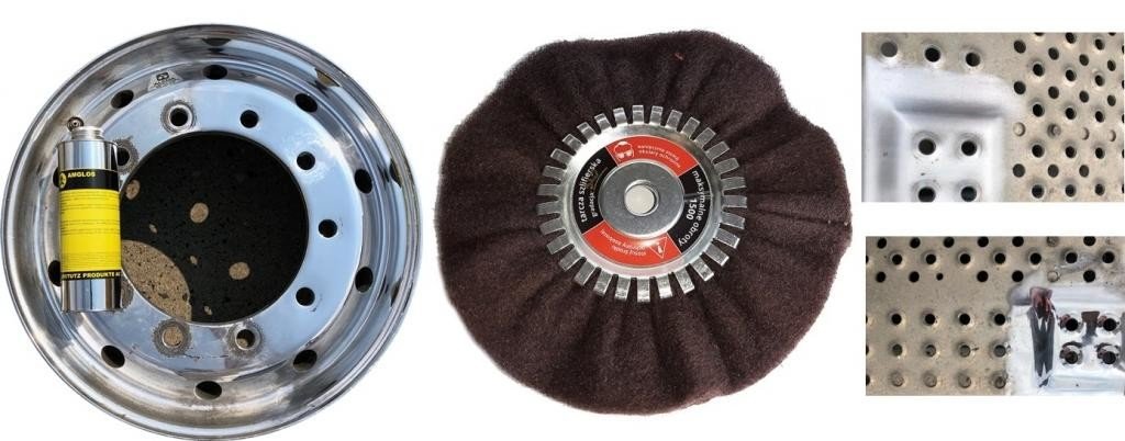 Leštící saténový-brusný kotouč, stupeň brusu 240 EG(L9)